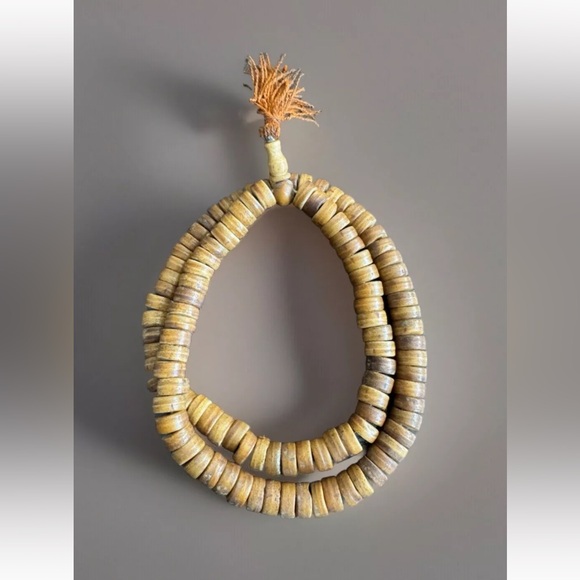 Vintage Brown 12mm yak bone 108 Tibetan rosary beads mala for prayers,meditation - Picture 3 of 10